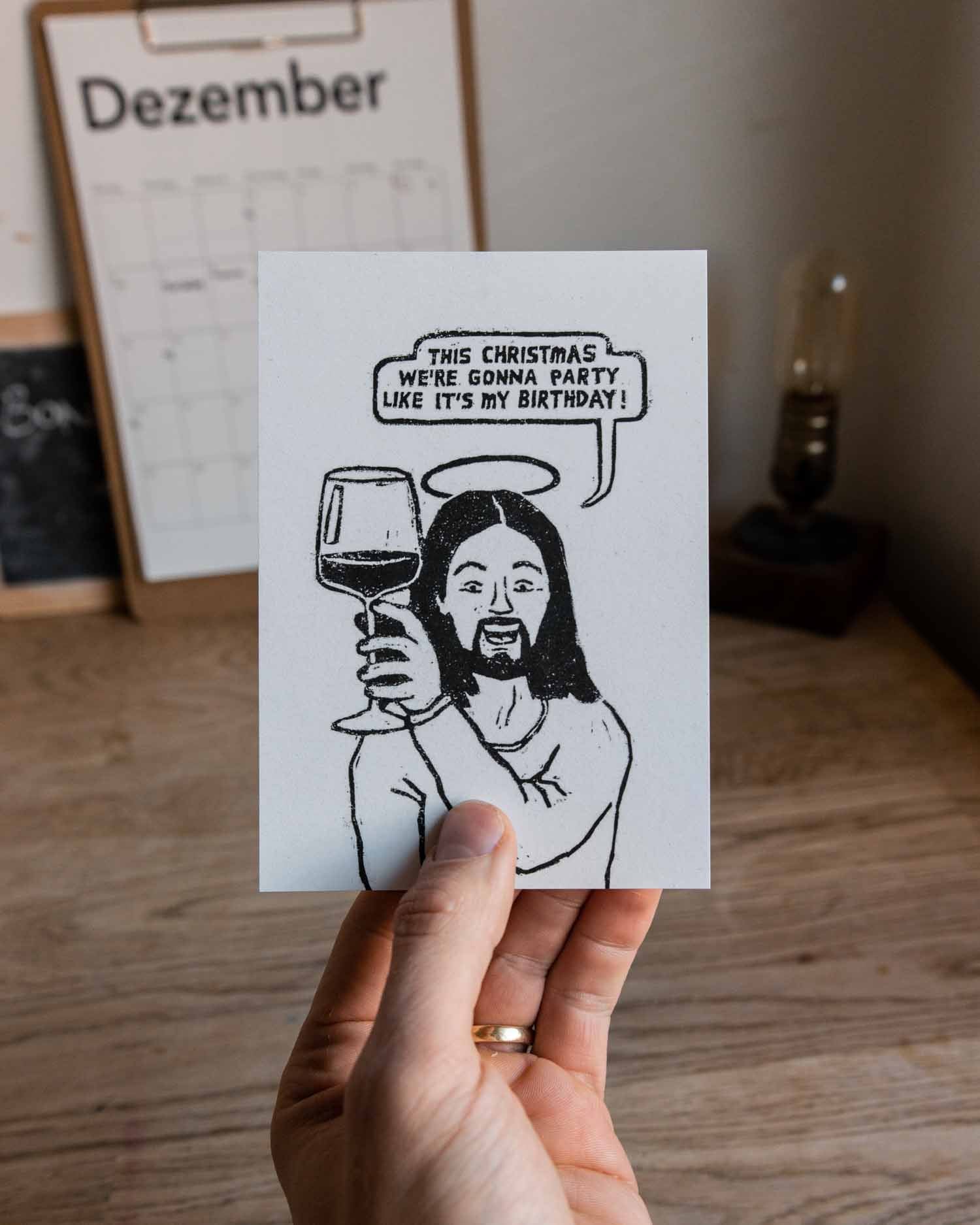 Postkarte / wir feiern Jesus