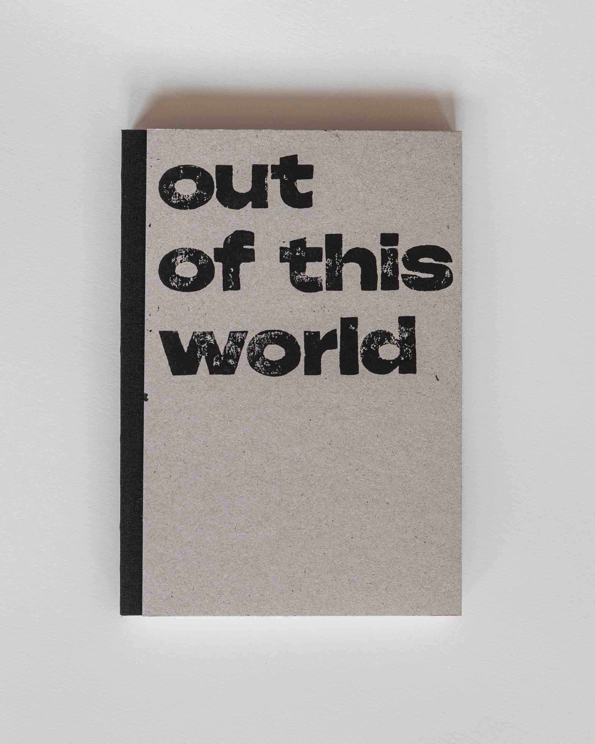 out of this world / notizbuch / johannes 17
