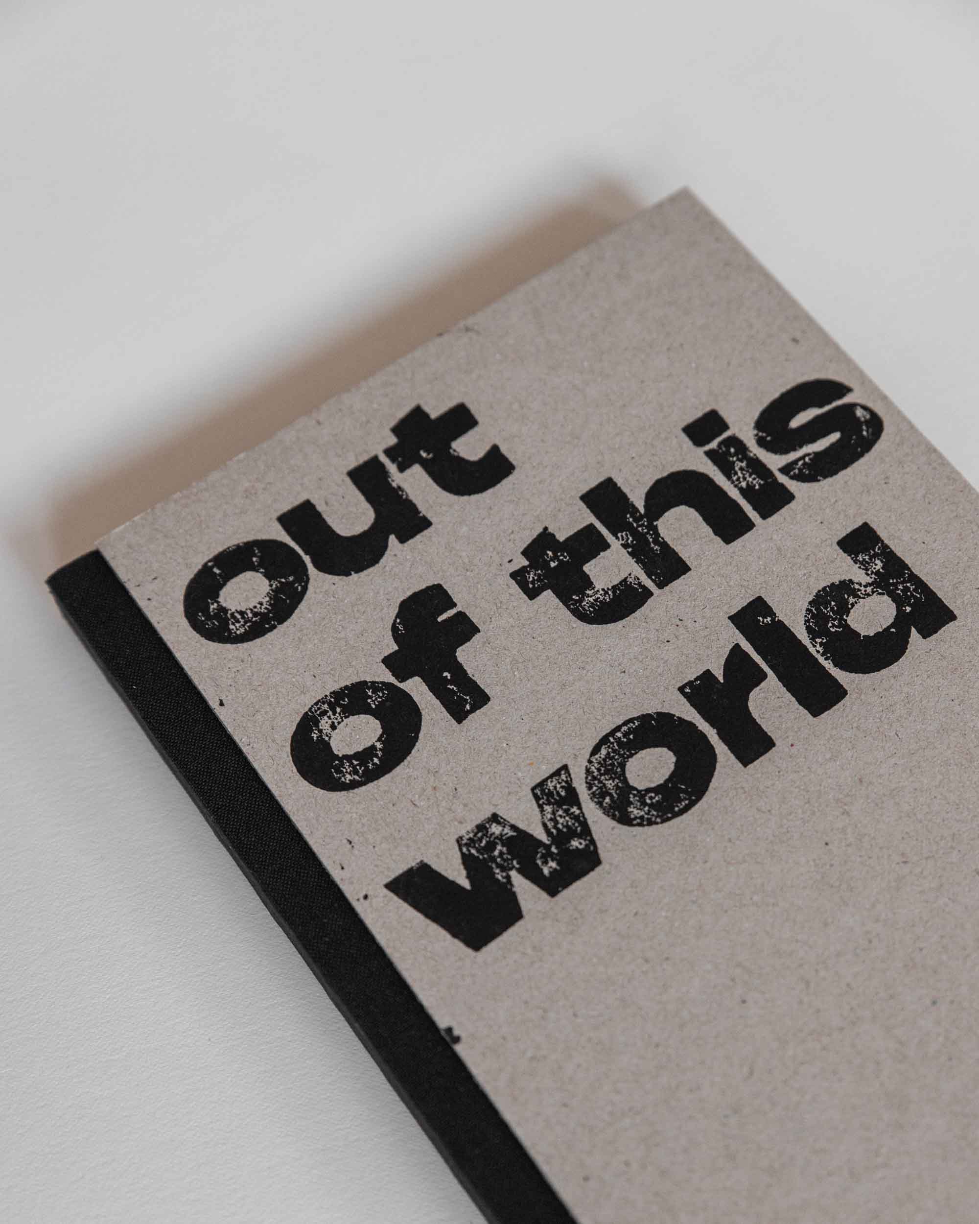 out of this world / notizbuch / johannes 17