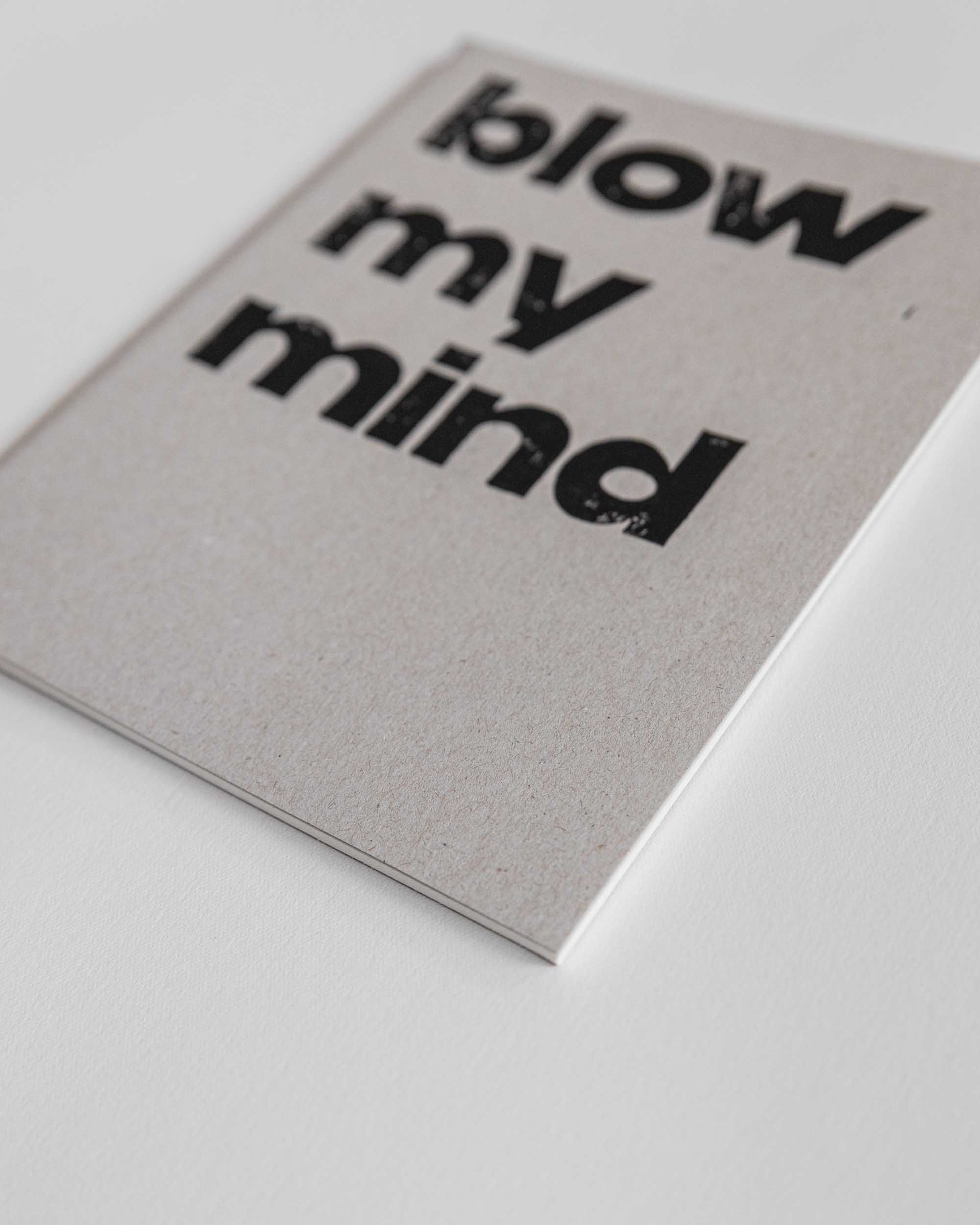 blow my mind / notizheft / jesaja 55