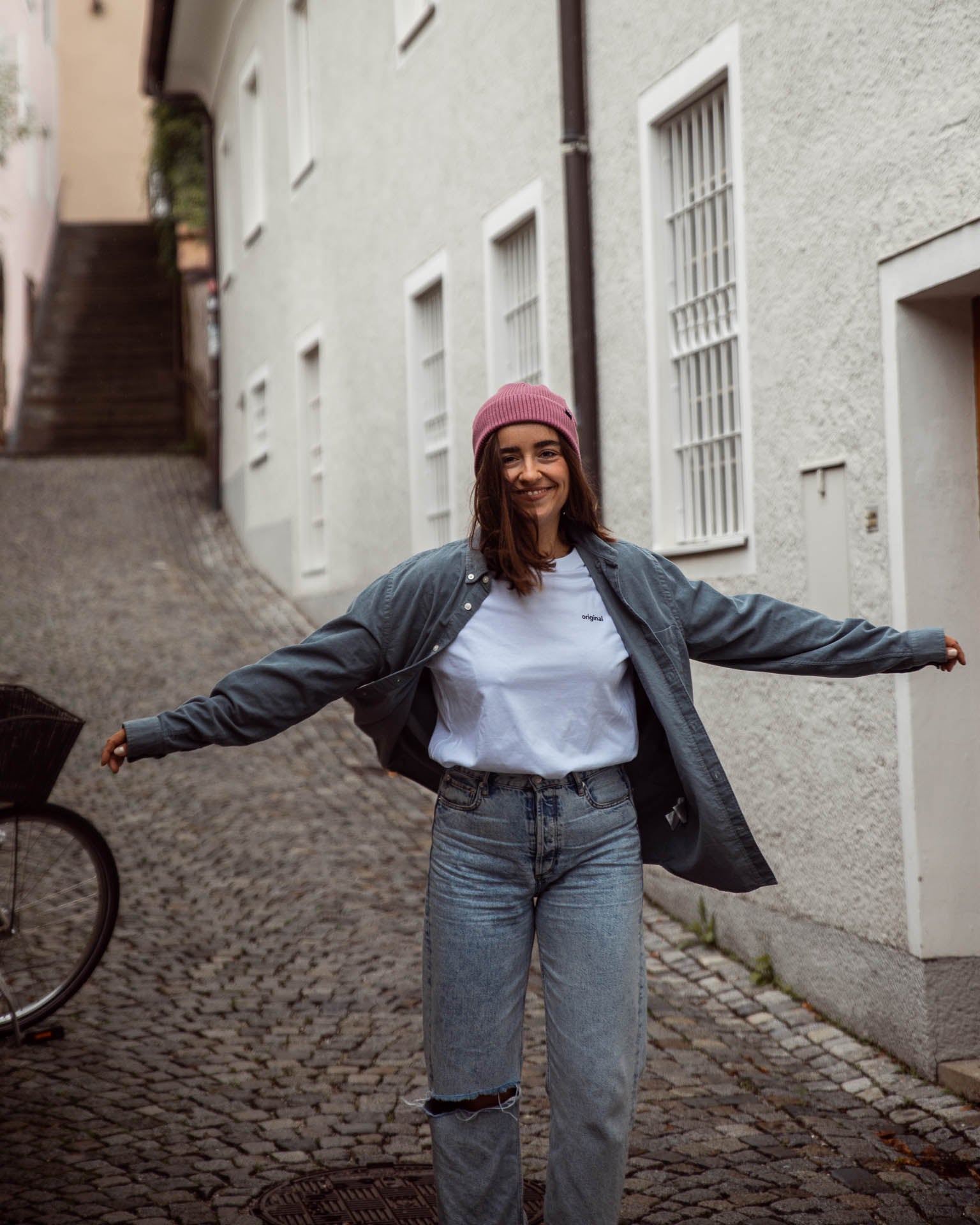 Fisherman Beanie / hibiskus
