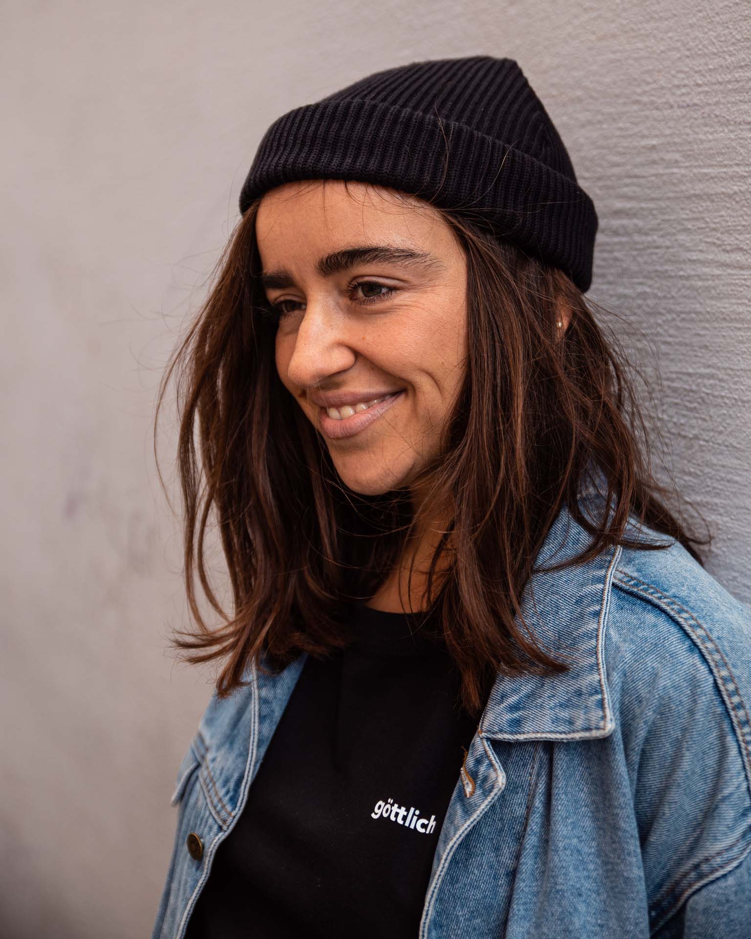 fisherman beanie / kolosser 3 / schwarz