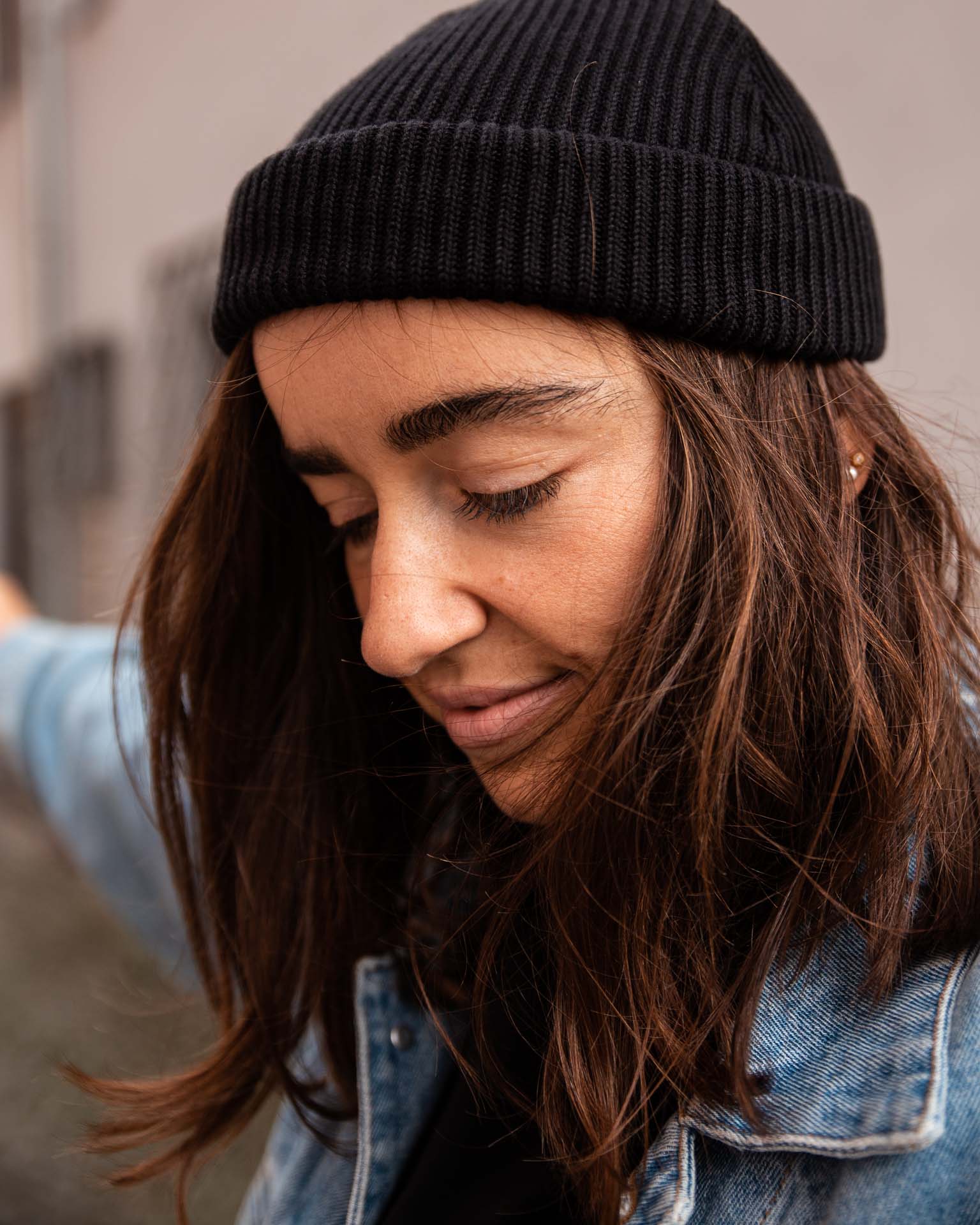 fisherman beanie / kolosser 3 / schwarz